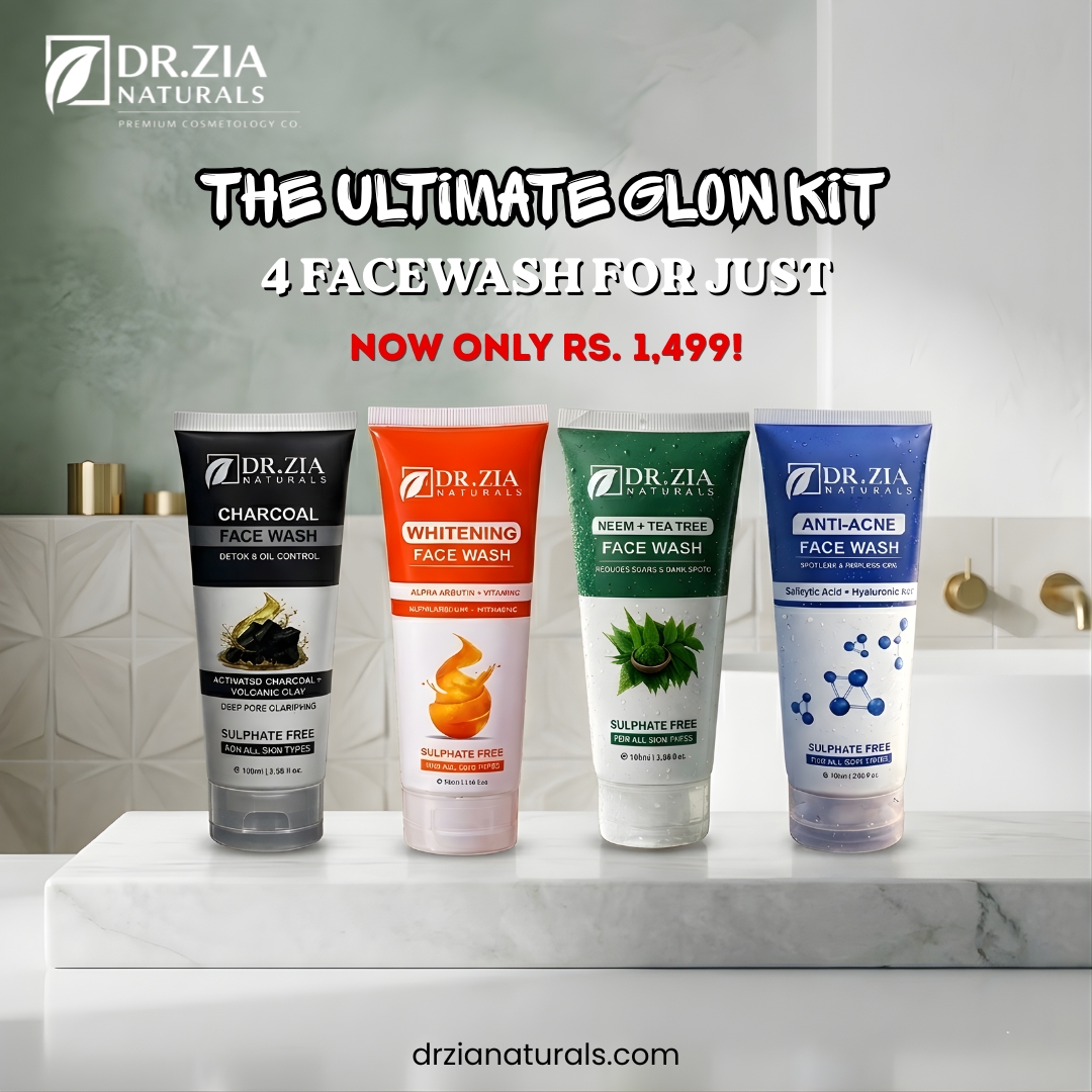 Dr. Zia Naturals All in One Facewash Pack