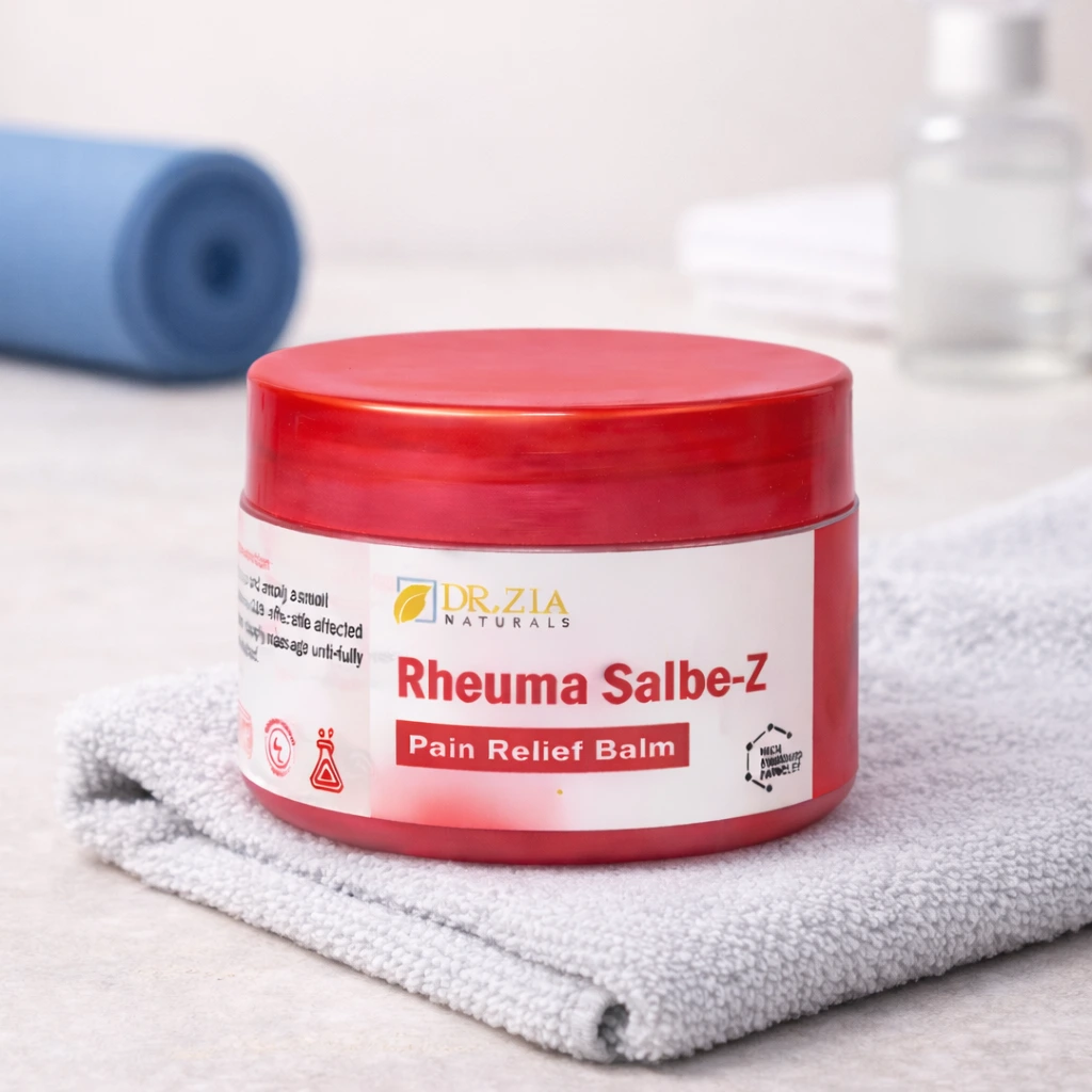 Dr. Zia Naturals Rheuma Salbe – Pain Relief Ointment for Joints & Muscles 50g