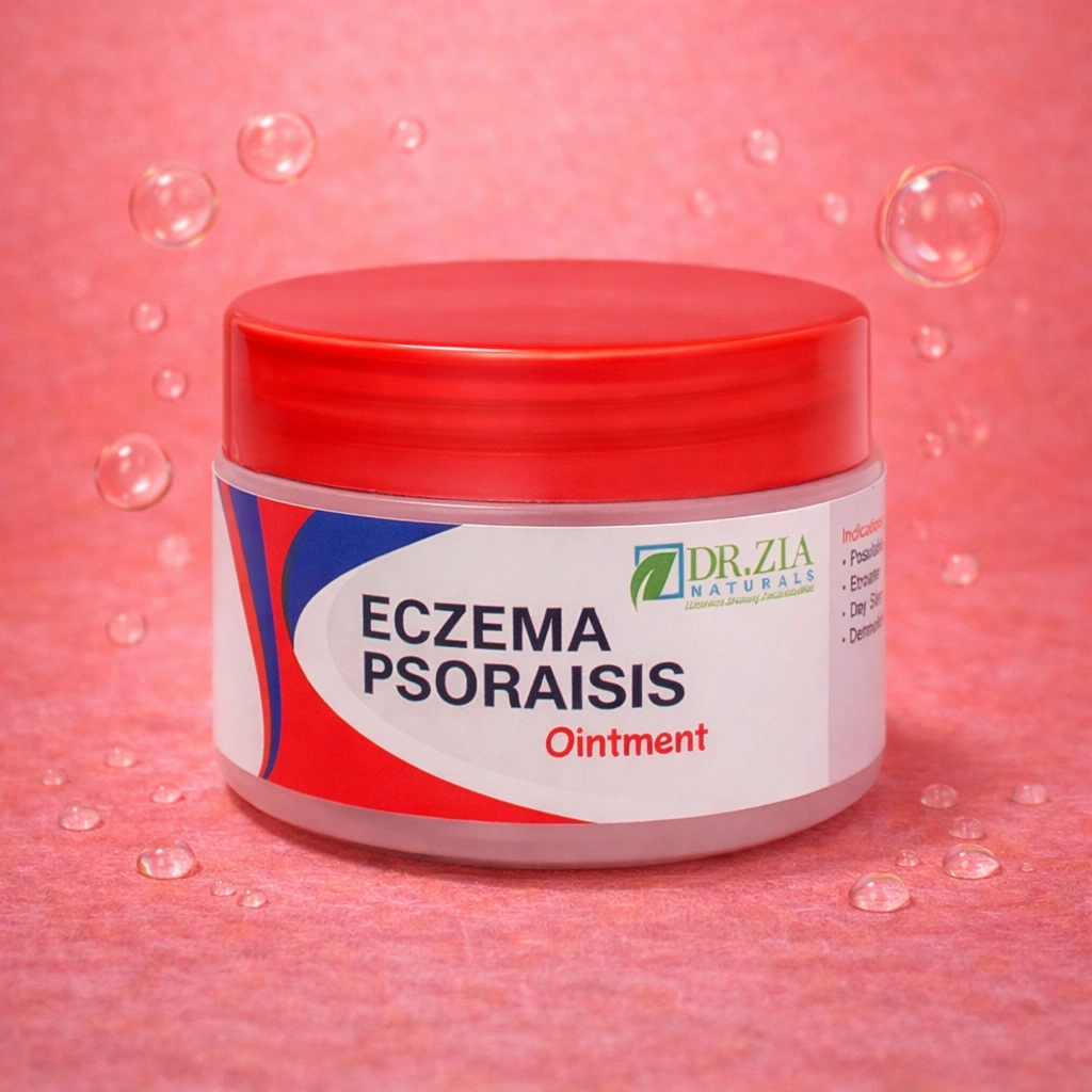 Dr. Zia Naturals Eczema & Psoriasis Relief Ointment – Natural Healing Formula 50g