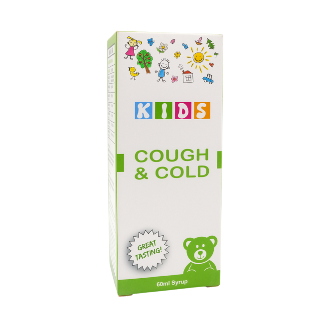 Dr. Zia Naturals Kid’s Cough & Cold Syrup – Cough, Cold & Congestion