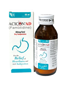 Acicon Suspension 40mg/5ml 60ml