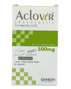 Aclovir 500mg Injection