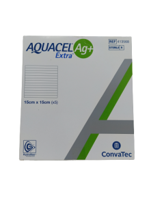 Aquacel Ag Plus Extra 15Cmx15Cm (5s)