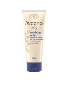 Aveeno Baby Emolient Cream For Soothing Relief 200ml