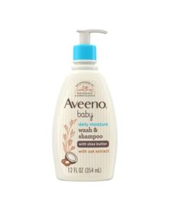 Aveeno Baby Wash & Shea Butter Shampoo 354ml