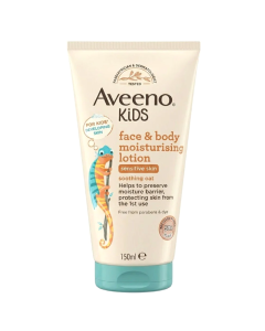 Aveeno kids face body moisturising lotion 150ml