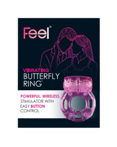 Feel Vibrating Butterfly Ring